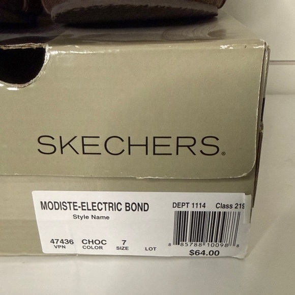 Skechers Women’s Brown Braided Slide Sandals 7 - Picture 2 of 6